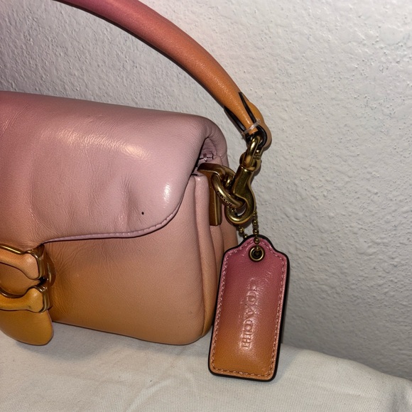 Authentic COACH Pillow Tabby 18 Ombre Leather Shoulder Bag - Picture 3 of 9